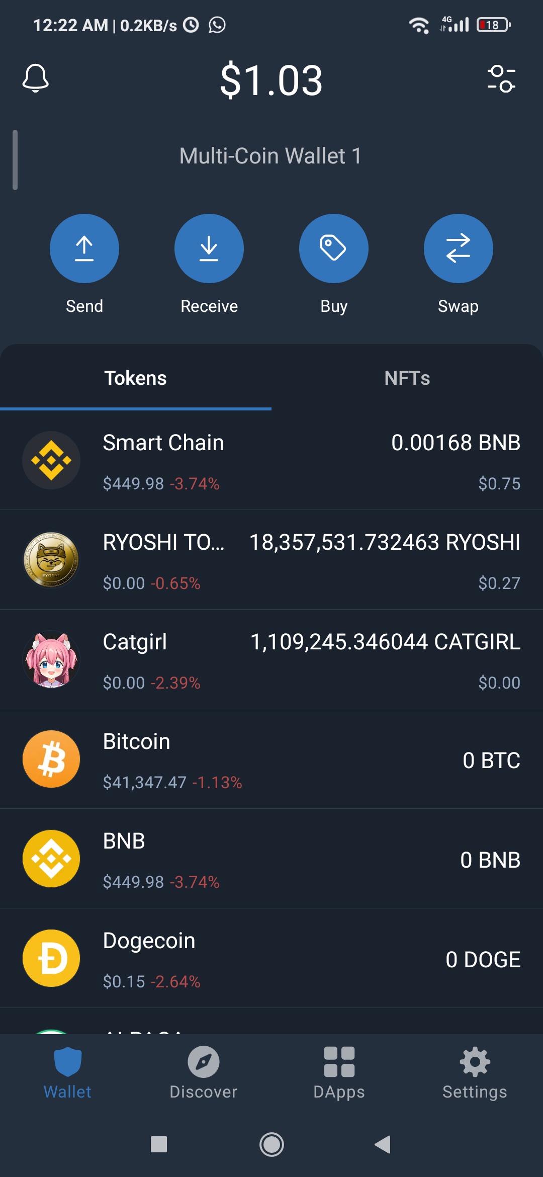 Baby doge coin not arrived in okex exchange - English - Trust Wallet