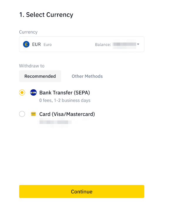 Binance - how to withdraw money? All options are covered!