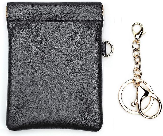 Miaju High Quality Genuine Leather Coin Purse And Keychain Set, Best Gift For Special Occasions