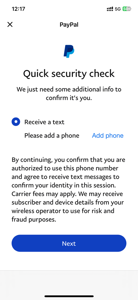 How do I confirm my phone number? | PayPal RO