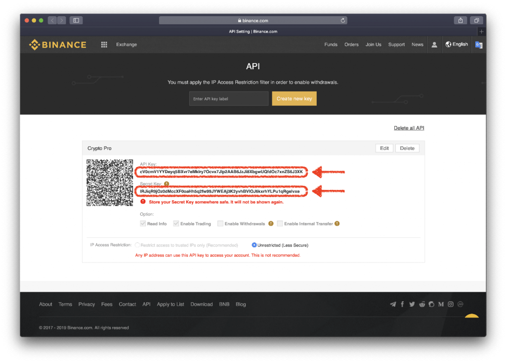 API - Binance Developer Community