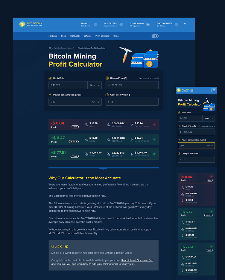 Crypto Calculator: A Simple Way to Estimate Profits or Losses - NerdWallet