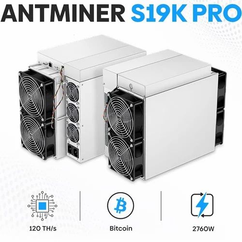 Aluminium Antminer S19k Pro th, For Btc Miner at Rs in Thane