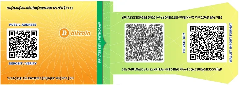 Bitcoin Paper Wallet Generator