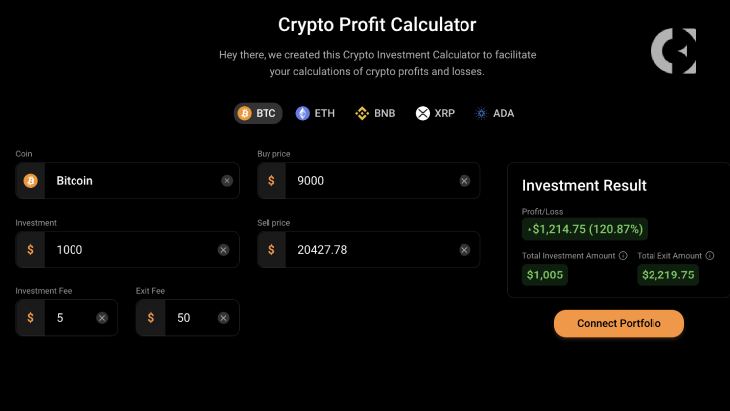 easy Bitcoin Trading Calculator
