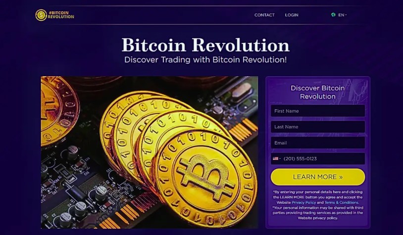 Bitcoin Revolution Official Website and App 