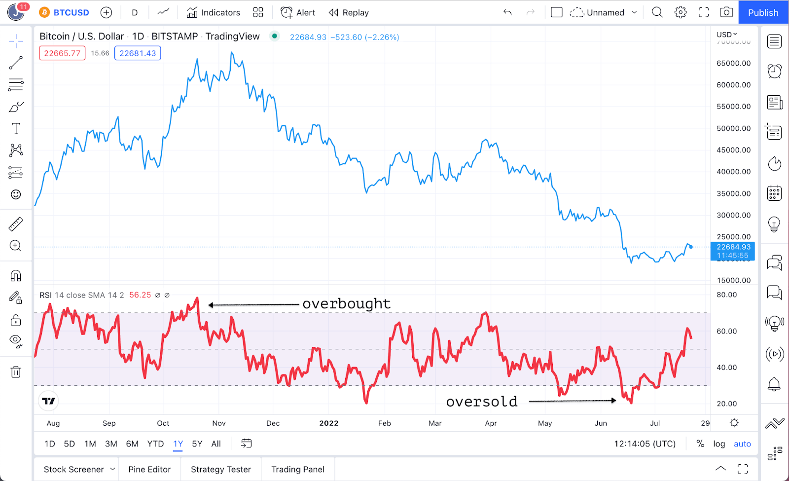 Live Bitcoin Price: BTC USD Chart - CryptoPurview