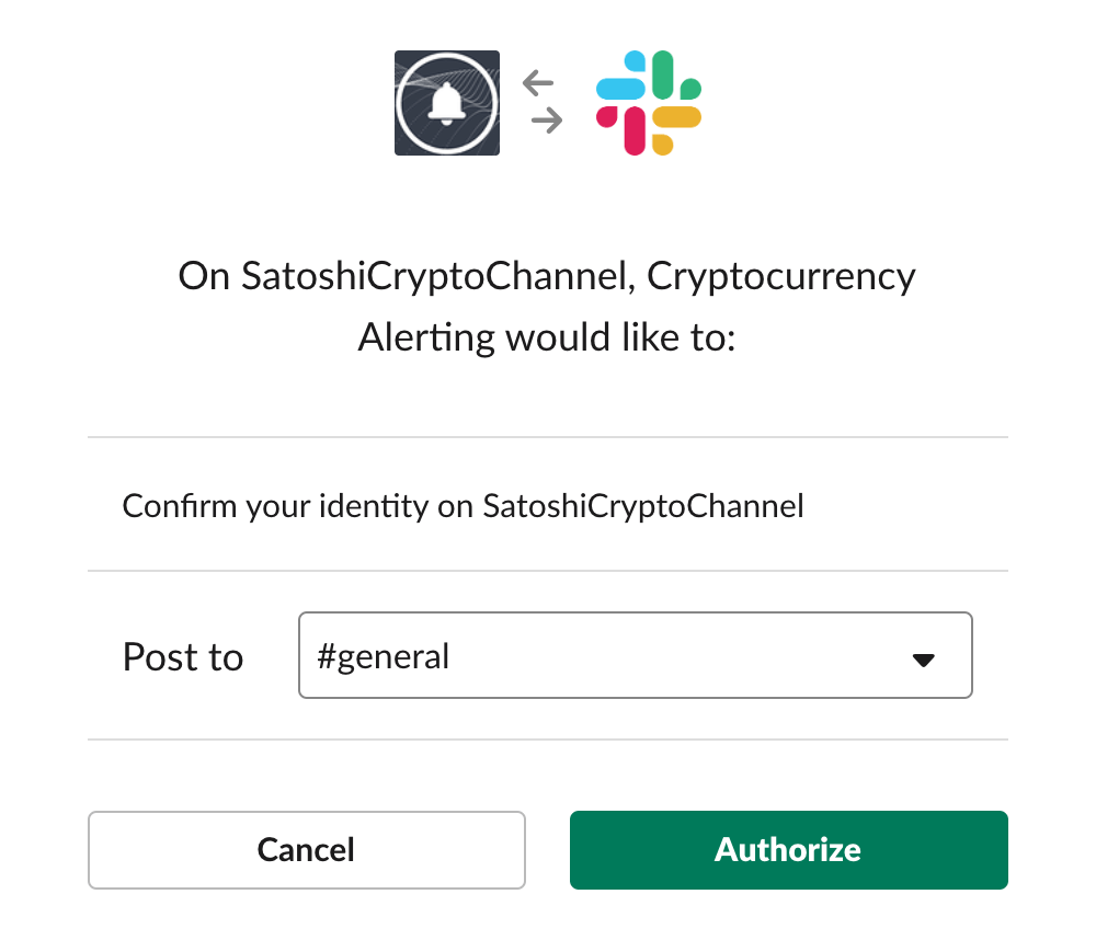 Slack Bot For Bitcoin & Crypto Notifications - Cryptocurrency Alerting