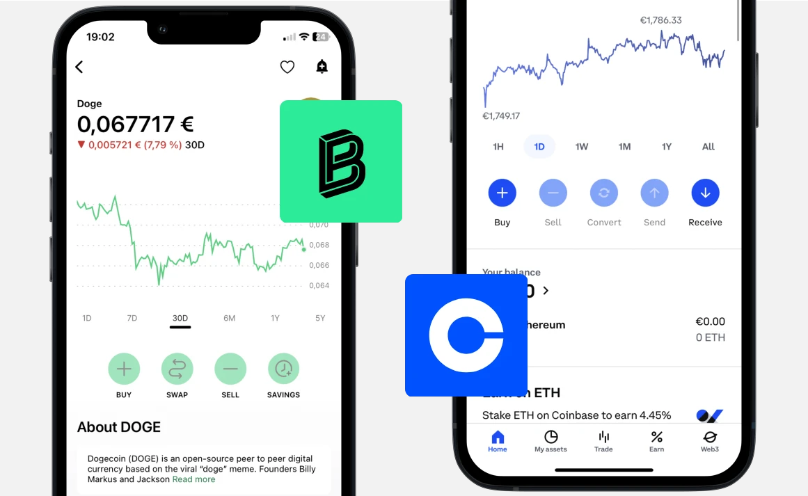 Coinbase vs Bitpanda: Features, Fees & More ()