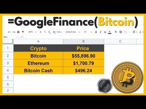 Use Google Finance to Get Crypto Prices in Sheets | Layer Blog