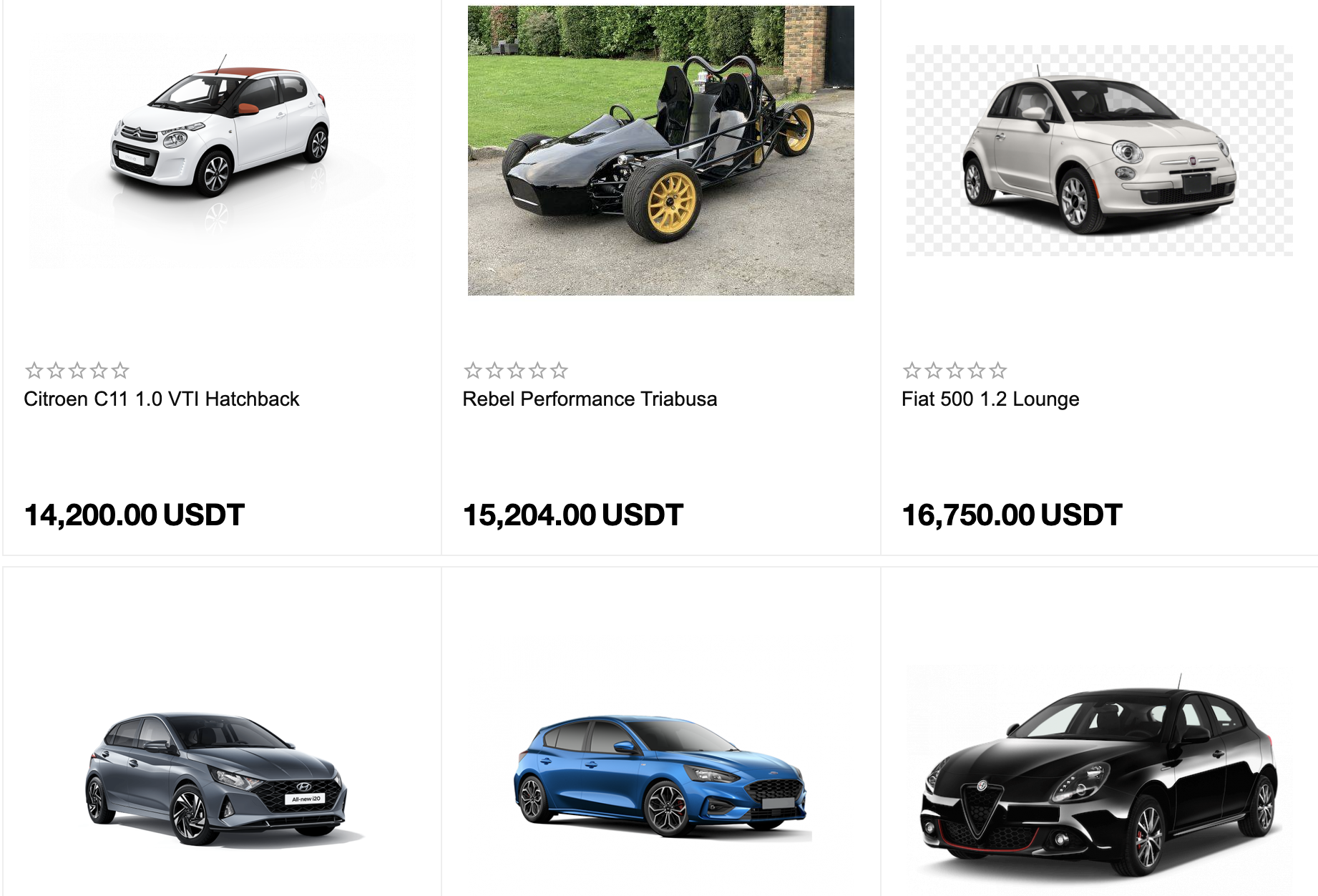 Buy Exotic Cars with Bitcoin In our Cryptocurrency Marketplace