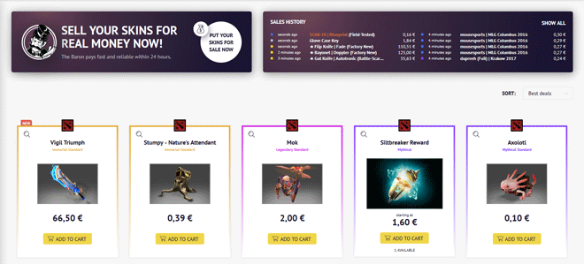 Dota 2 Skins Market – VikingDOTA