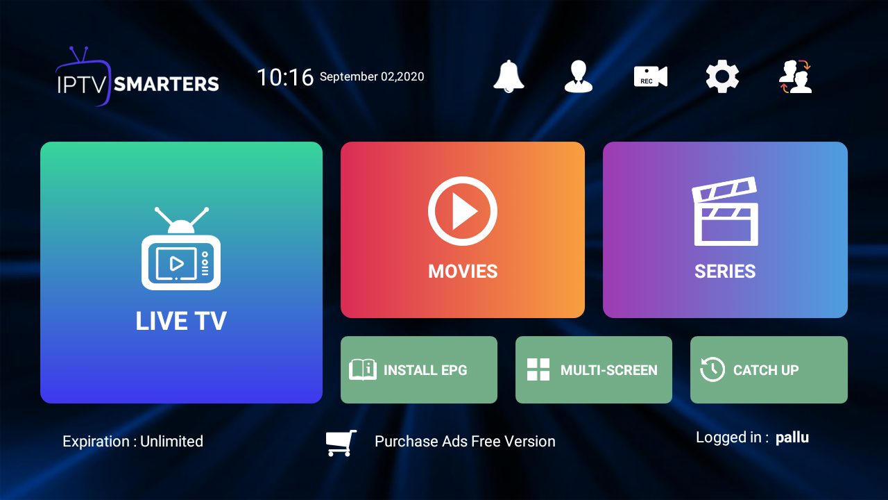 IPTV Smarters lite – cointime.fun