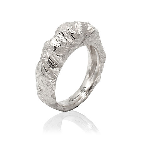 Buy Rhodium-Toned Rings for Men by PALMONAS Online | cointime.fun