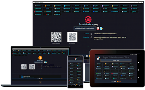 Bitcoin Paper Wallet Generator