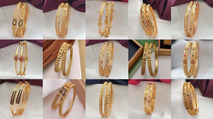 1 gram gold bangles – Swarnakshi Jewels