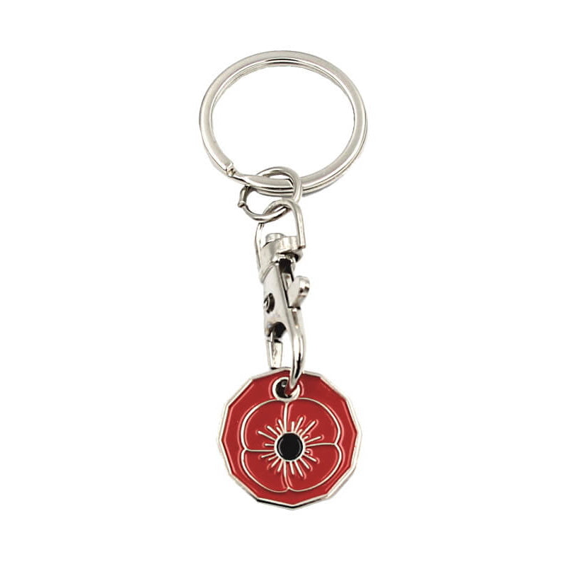 Trolley coin keyring personalised | Charity Trolley Tokens |Cheeky Fox Promo