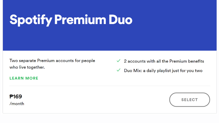 Spotify Debuts a Two-Person 'Premium Duo' Subscription Plan