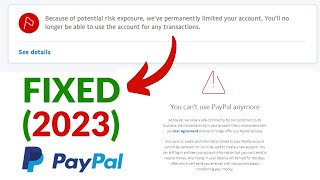 How do I remove a limitation from my account? | PayPal US