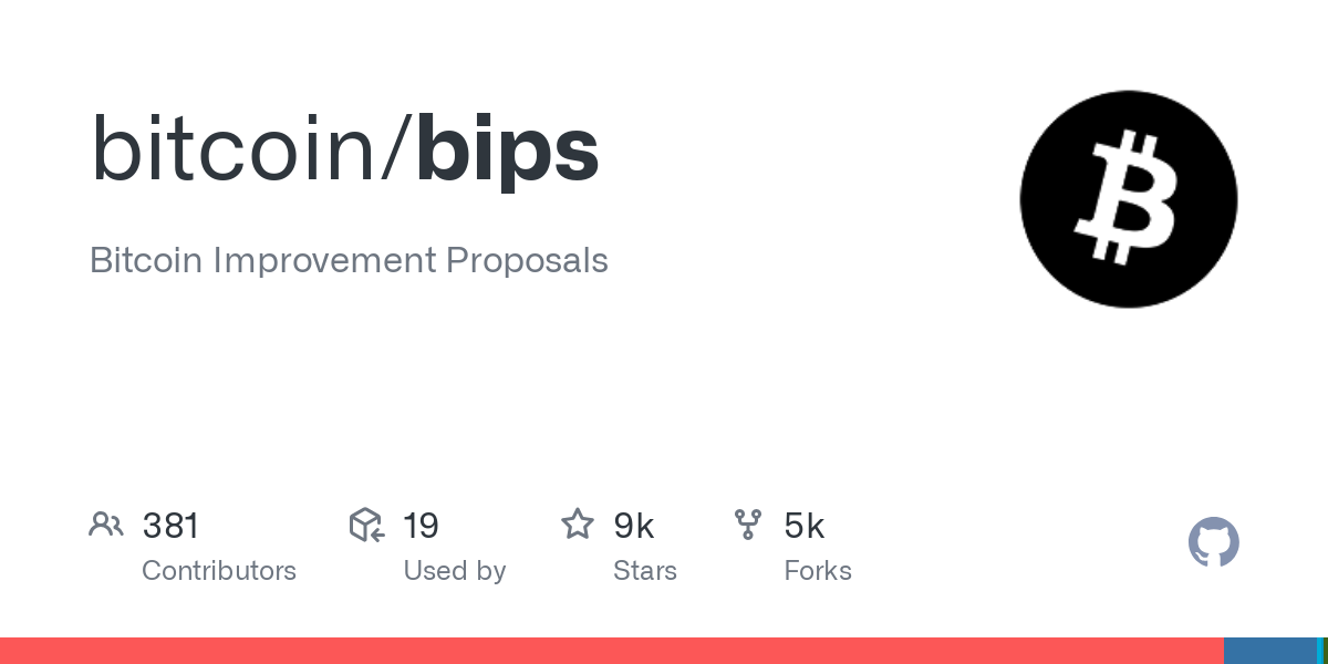 Bitcoin Improvement Proposal (BIPs) – BitcoinWiki