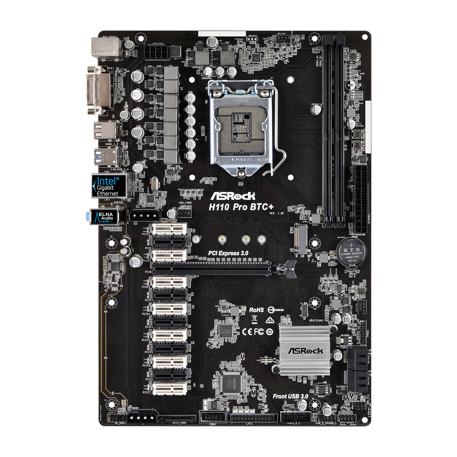 Asrock H Pro Btc Plus Motherboard -pcstudio