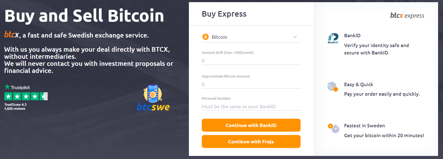 Best Crypto Exchanges in Sweden for 