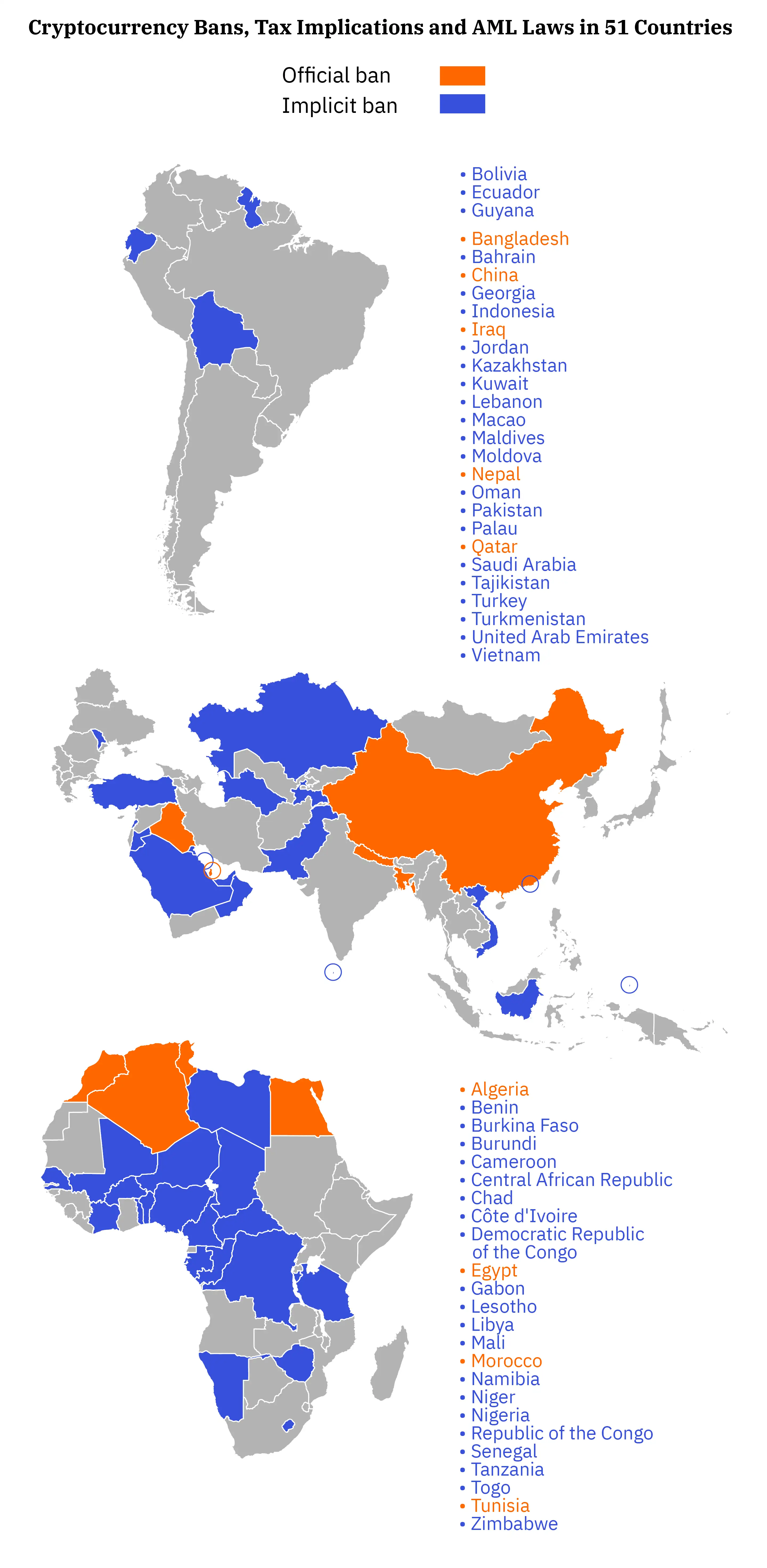 Is Bitcoin Legal? A Country-by-Country Look at the Legality of Bitcoin and Other Cryptocurrencies