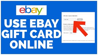 Solved: How to add a gift card (EBAY) to my account. - The eBay Community