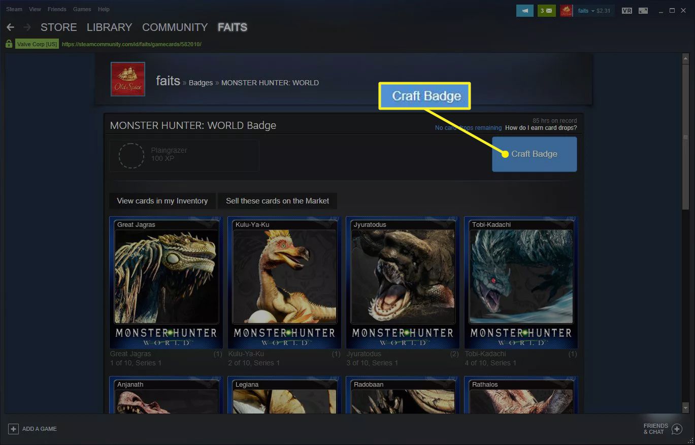 How to Buy Trading Cards on Steam