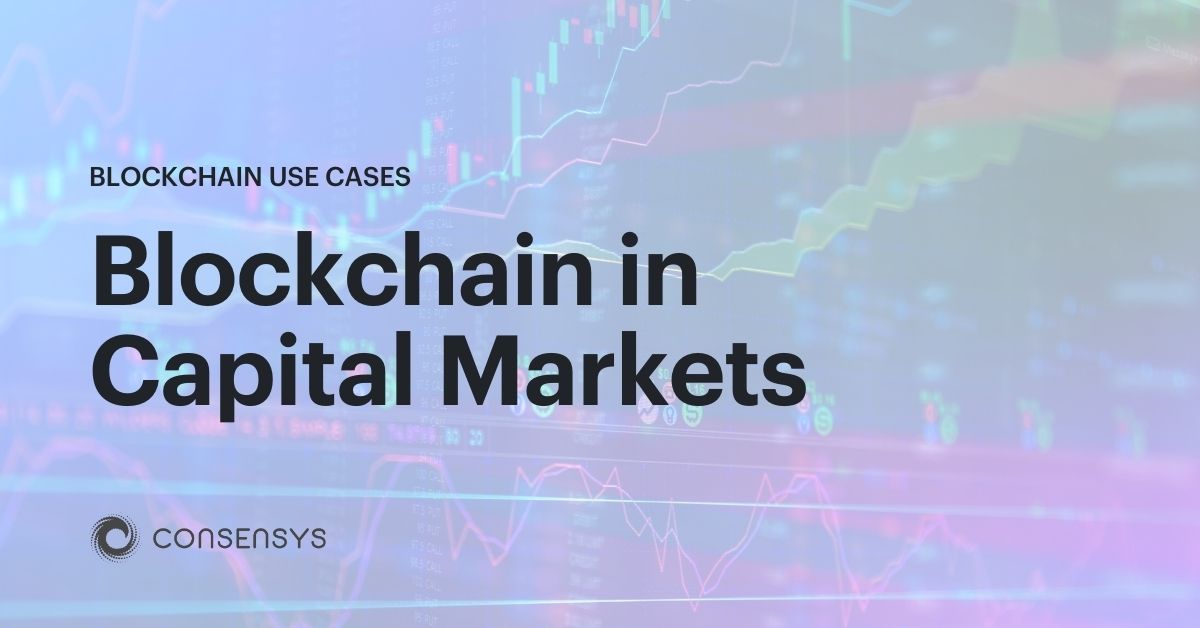 Impact of Blockchain Technology on Capital Markets - Wipro