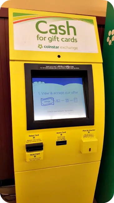 Gift Card Exchange Kiosk Near Me