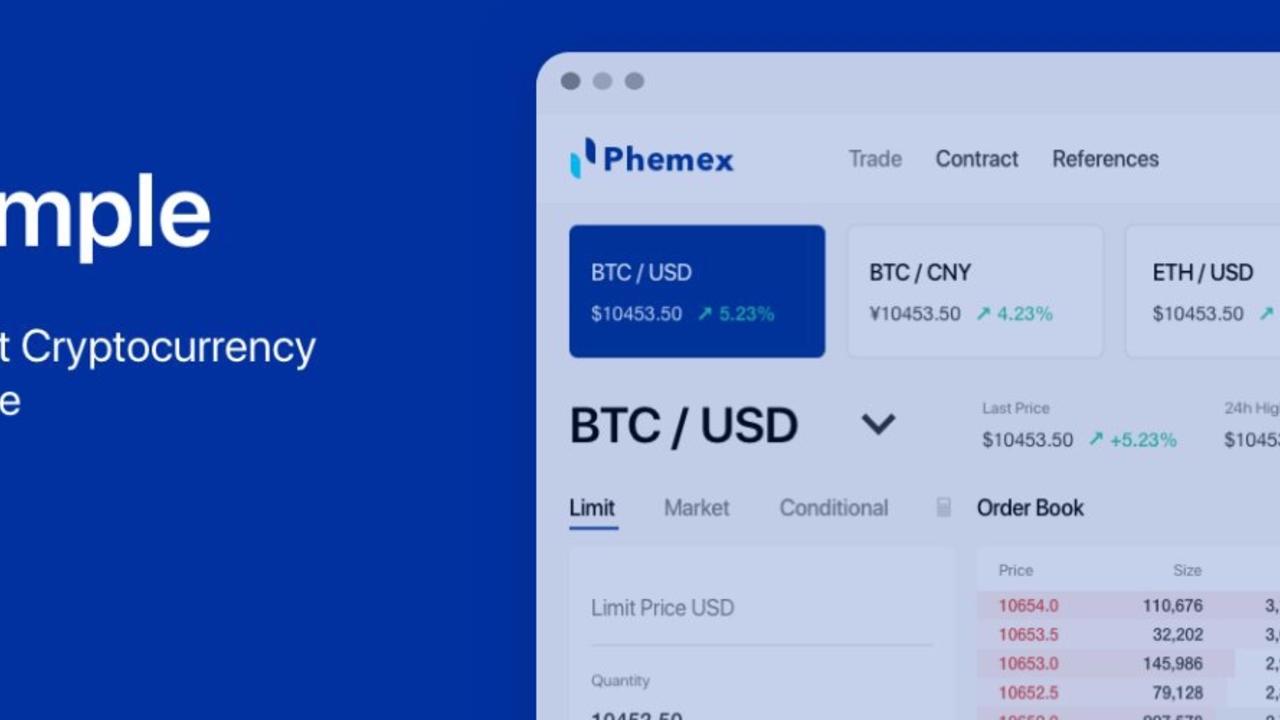 Phemex: Buy, Sell, & Secure Your Crypto | Trade BTC & Derivatives