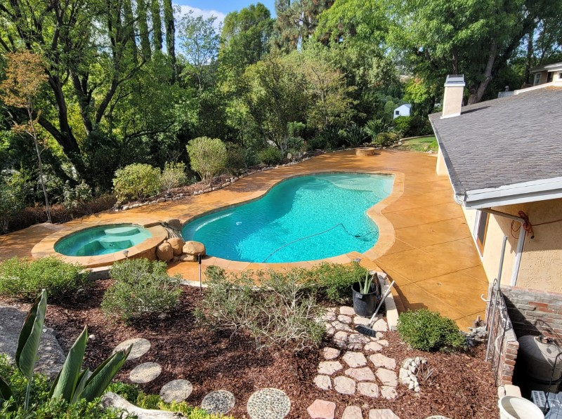 Change the Look of Your Pool Deck with Concrete Resurfacing - Epoxy Time