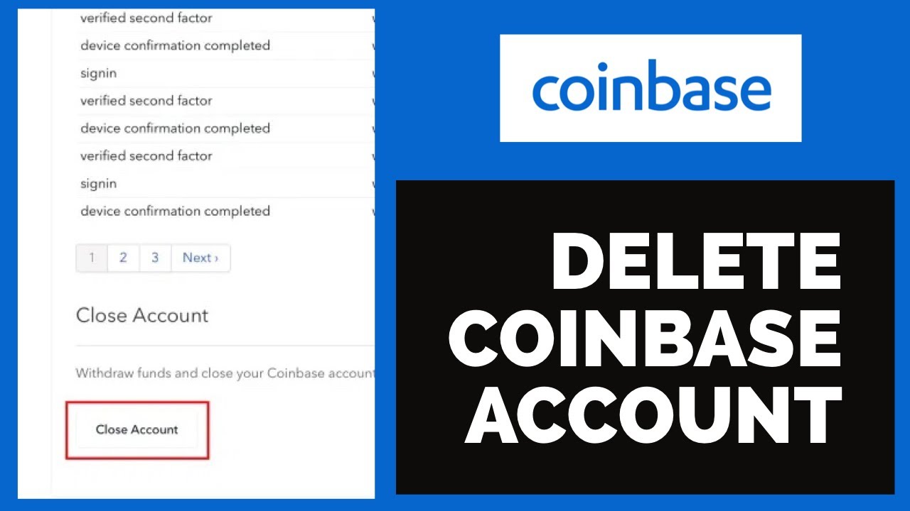 Can I Delete My Coinbase Account and Make a New One? | MoneroV