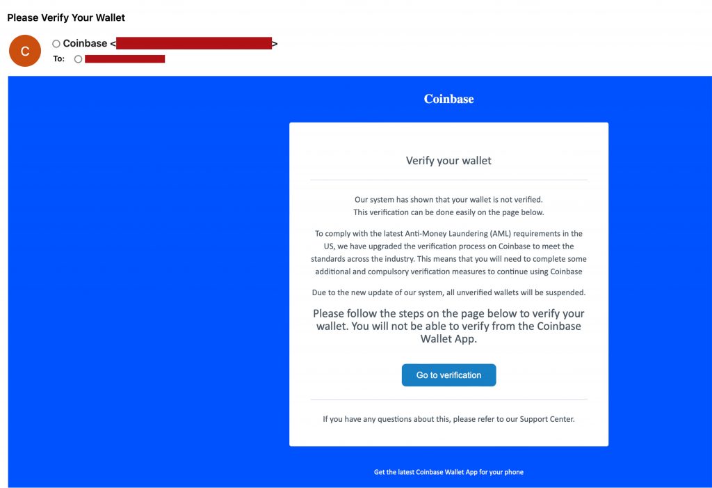 Fake Coinbase Support Email: How to Spot and Avoid Them