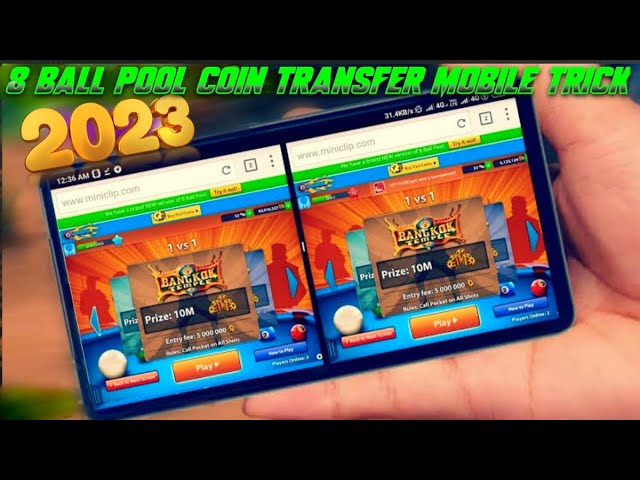 8 Ball Pool Coin Transfer Methods - Business Module Hub