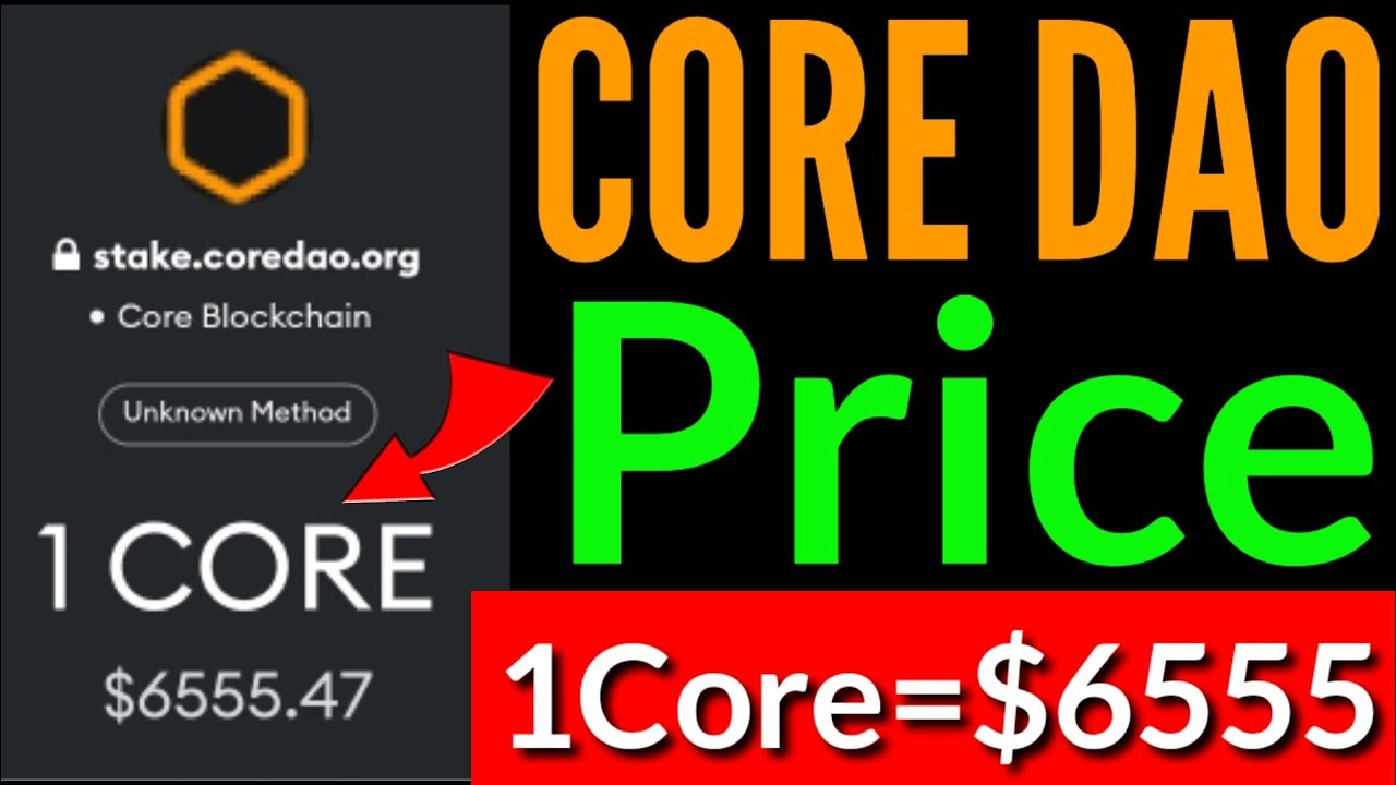 Core Price (CORE), Market Cap, Price Today & Chart History - Blockworks