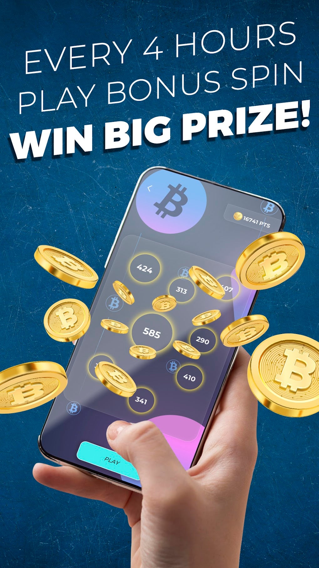 Crypto Spin Game Earn Free Bitcoin Referrals, Promo Codes, Rewards • March 