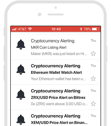 Cryptocurrency Signals, Alerts and Notifications on Prices, Volumes and Listings | cointime.fun