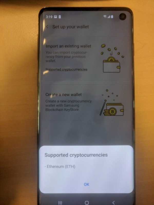 The Samsung Galaxy S10 has a cryptocurrency wallet built in - The Verge