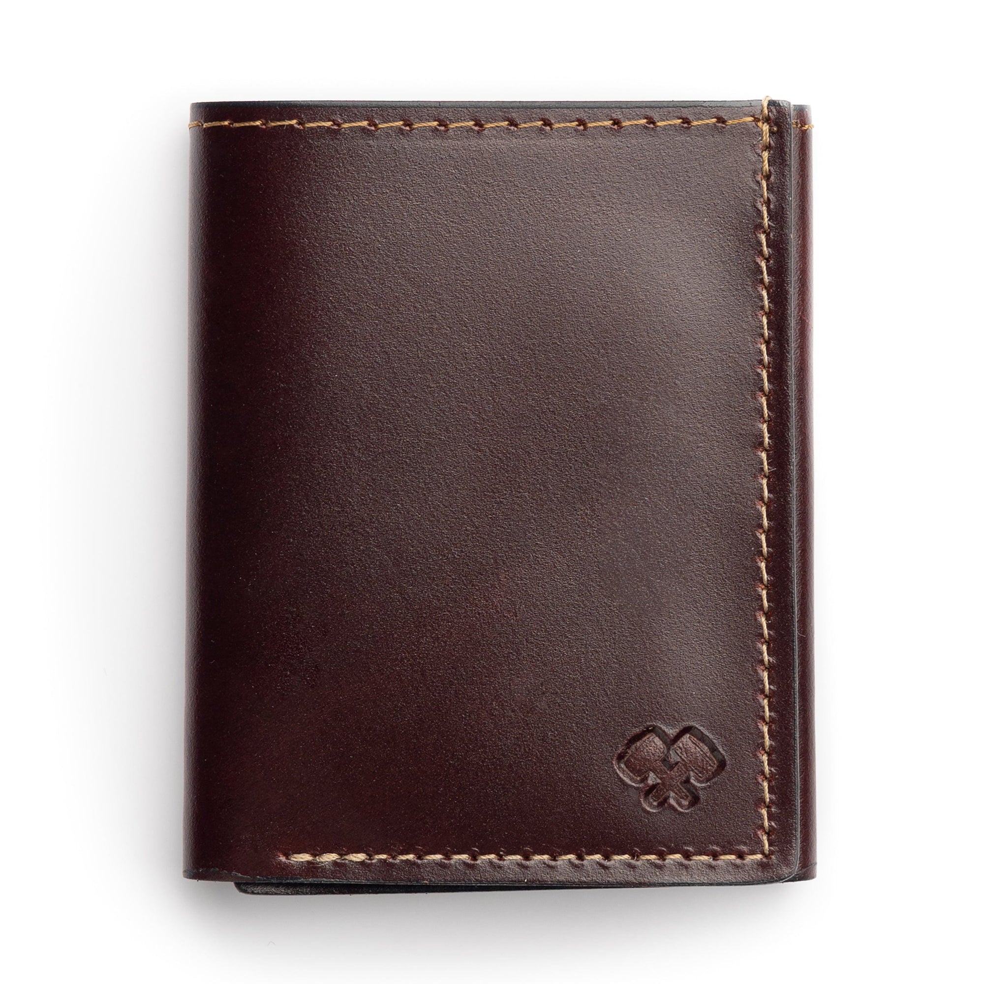 Leather Trifold Wallet - USA Made With Snap Closure | Mr. Lentz