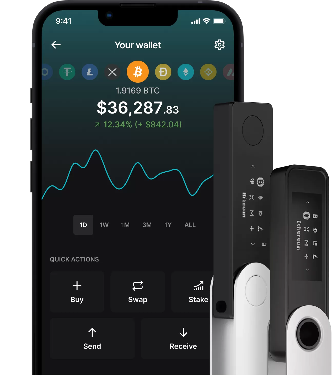 Swap Crypto and Exchange Coins | Ledger