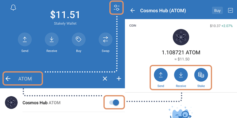 Staking Cosmos (ATOM) | Ledger