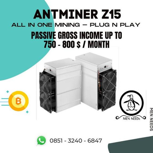 Bitmain Antminer Z15 mining profit calculator - WhatToMine