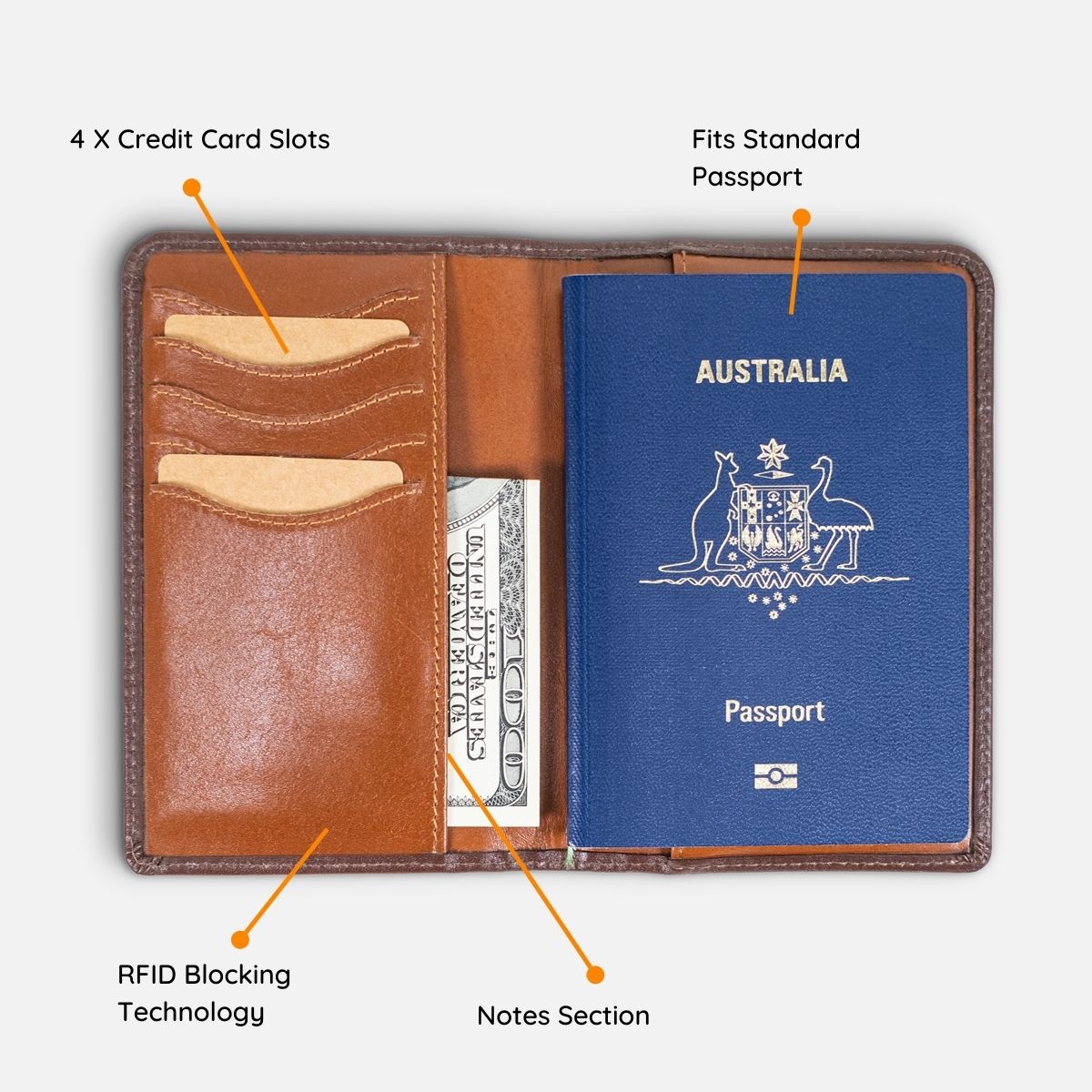 Caribee Travel Document Wallet