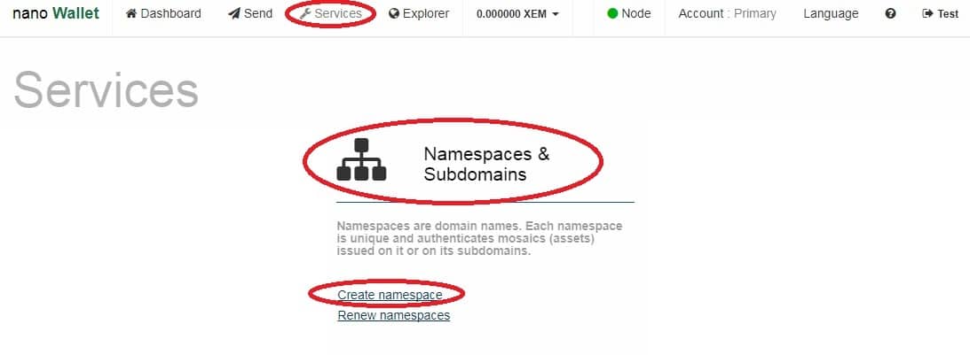 NEM Foundation Catapult Testnet - NEM Documentation