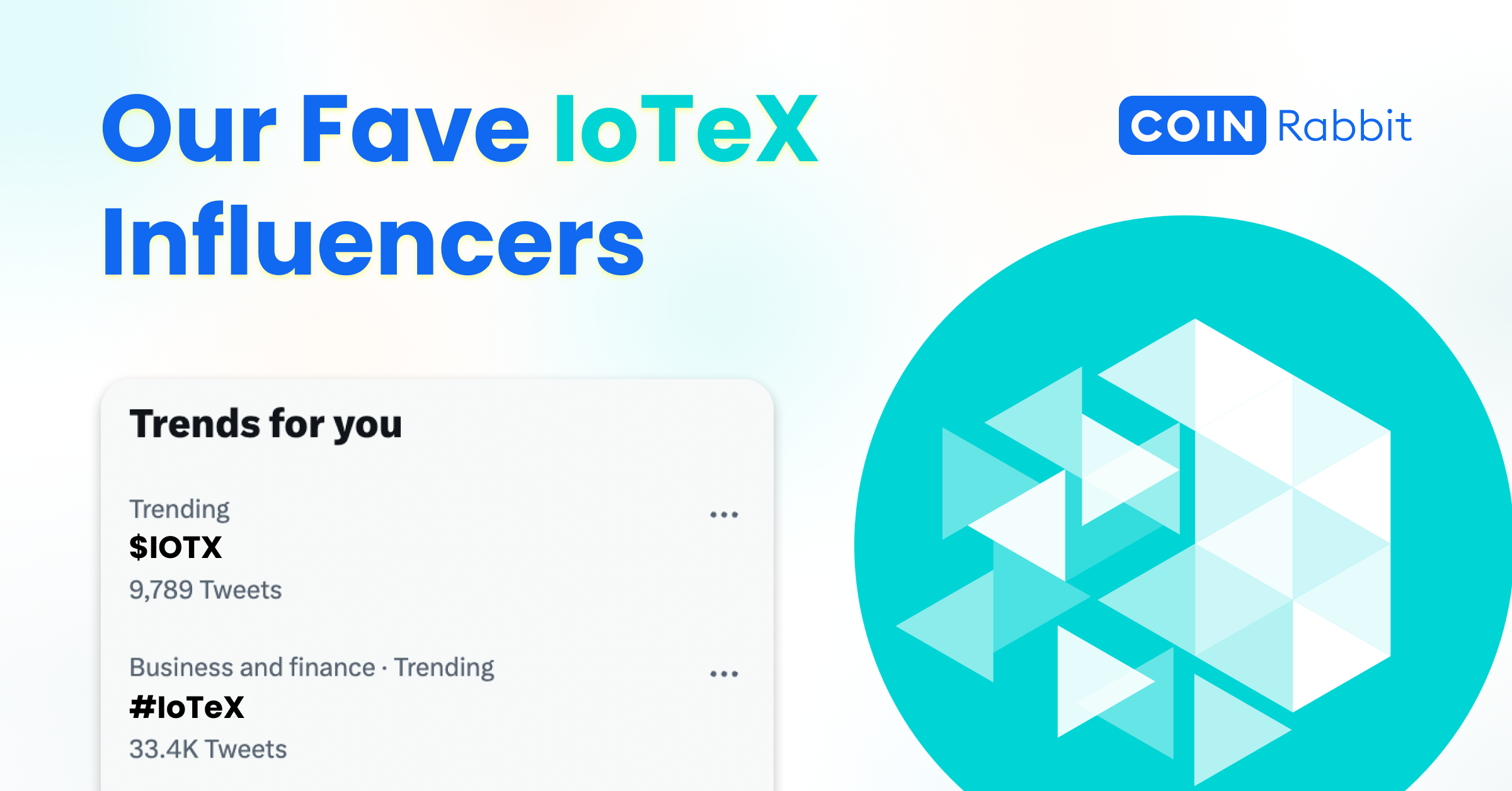 IoTeX (IOTX) Free Crypto Wallet App, Create IoTeX (IOTX) Address