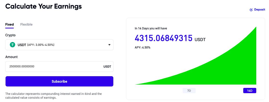 BitBay - Staking Calculator