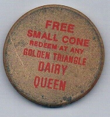 Dairy Queen Wooden Nickel and Old Promo. Token