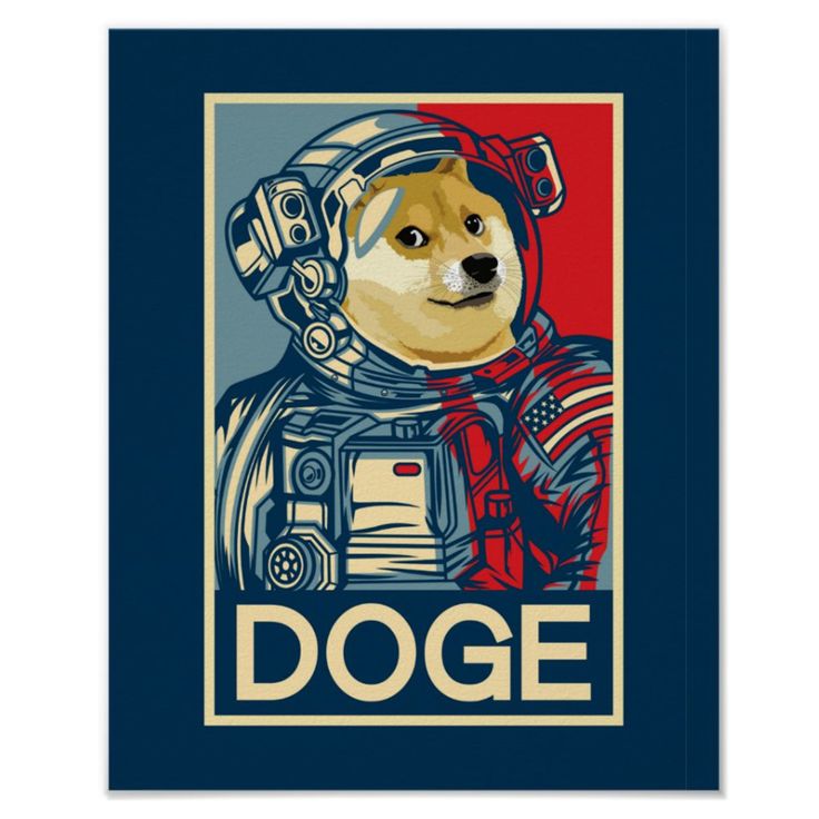 Dogecoin to the Moon - Metal Sign - Lone Star Art